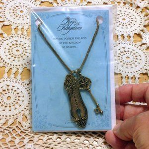 Christian Jewelry - Keys of the Kingdom necklace